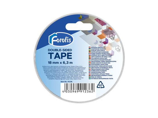 CENTRUM Double-sided adhesive tape 18mm*6.3M.