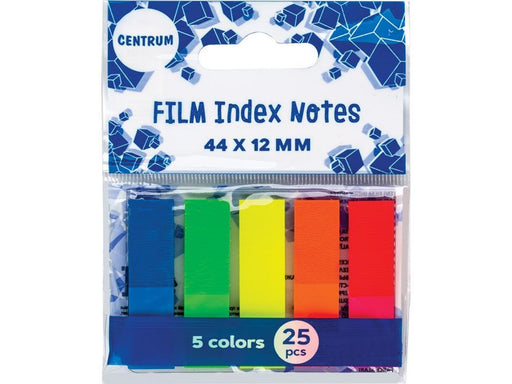 CENTRUM Indeksfaner 45*12mm 5 neonfarver ass.
