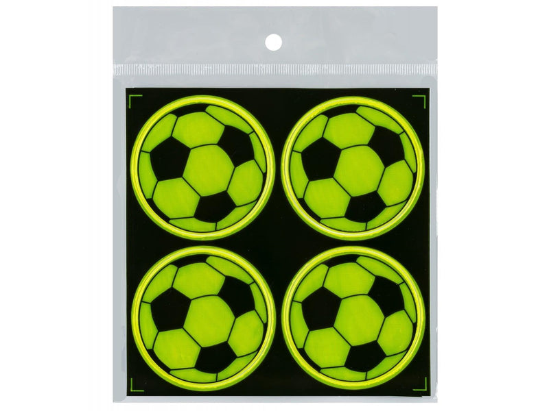 CENTRUM Reflective stickers 4 pcs. ø50mm. Footballs