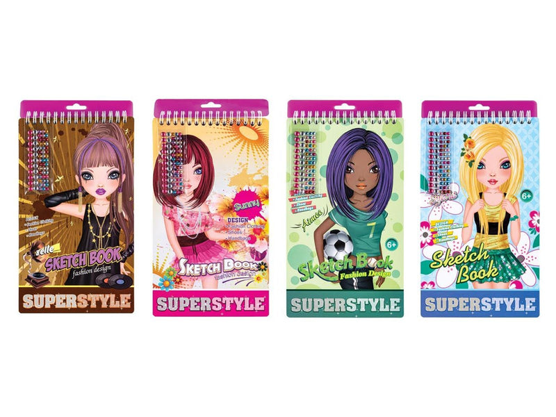 CENTRUM SUPERSTYLE Sketchbook 14*24cm.