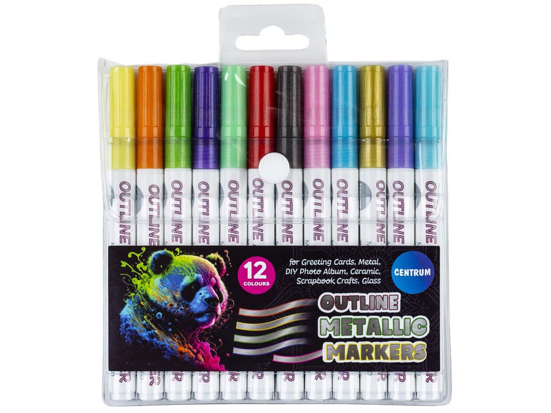 CENTRUM Spouts OUTLINE METALLIC 12 pcs.