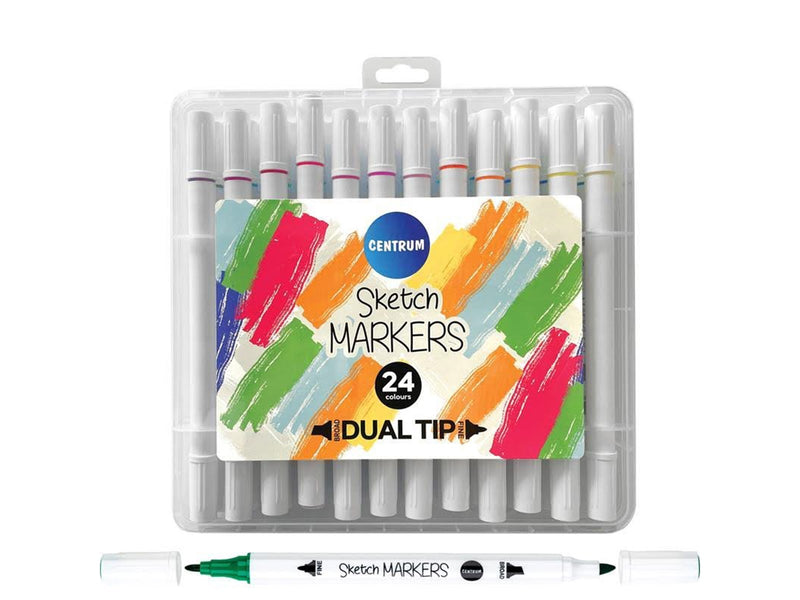 CENTRUM TWIN MARKERS 24 stk. etui