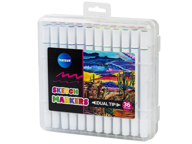 CENTRUM TWIN MARKERS 36 pcs. case