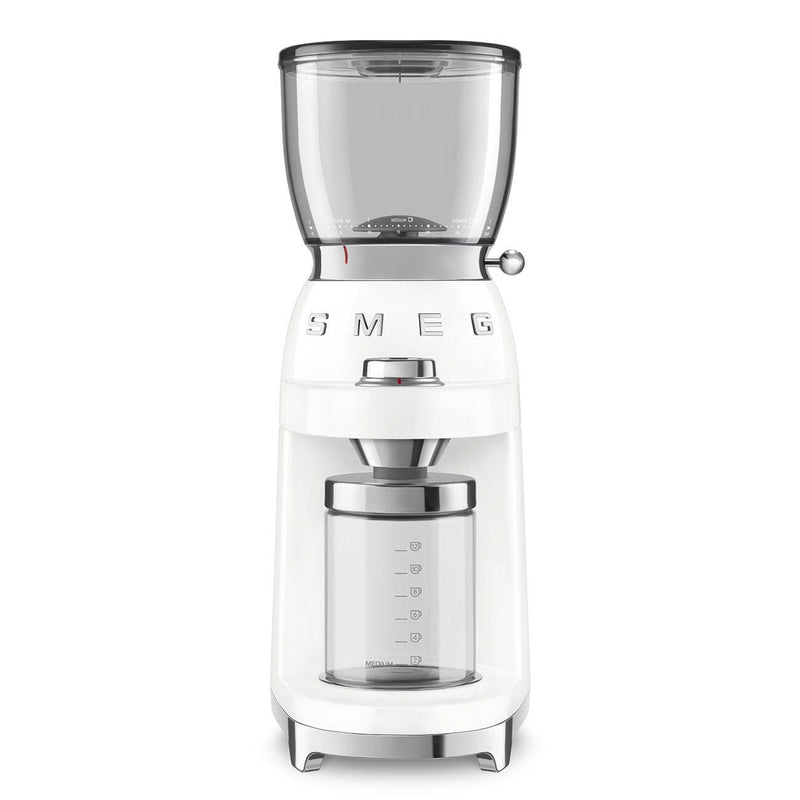 SMEG Kaffeemühle 50's Style CGF01WHEU, weiß