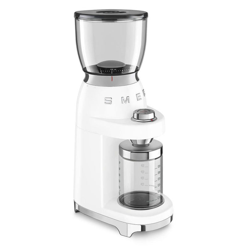 SMEG Kaffeemühle 50's Style CGF01WHEU, weiß