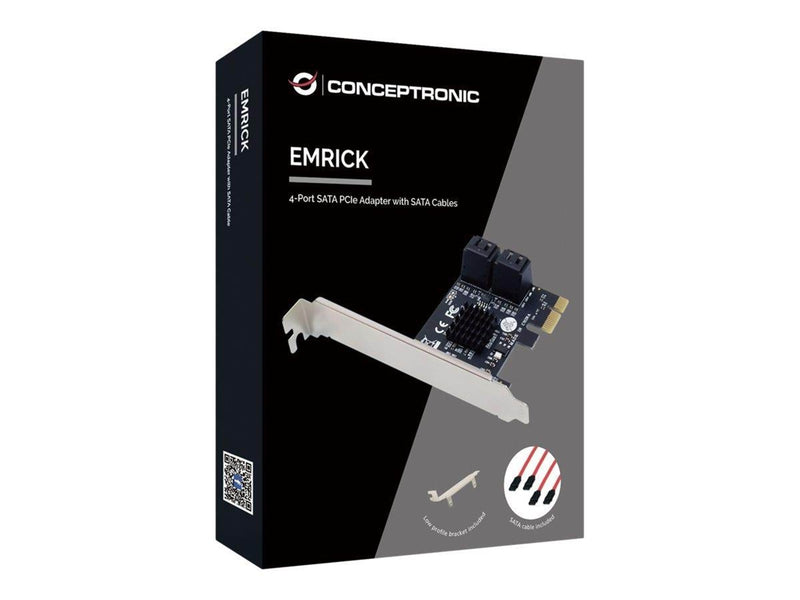 CONCEPTRONIC PCI Express Card 4 Port SATA III PCIe