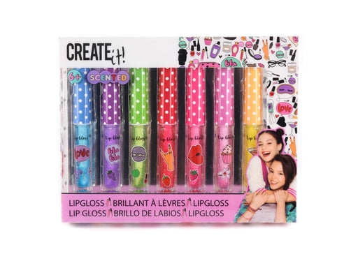 CREATE IT! Beauty Lip Gloss Fragrance & Glitter 7pcs.