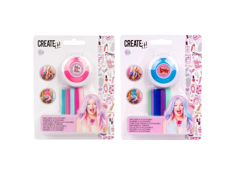 CREATE IT! Hair chalk and hair accessories