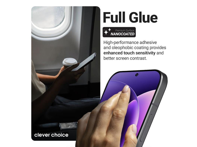 CRONG 3D Armour Glass Lite -  OnePlus 15R (Full Glue Screen Protector)