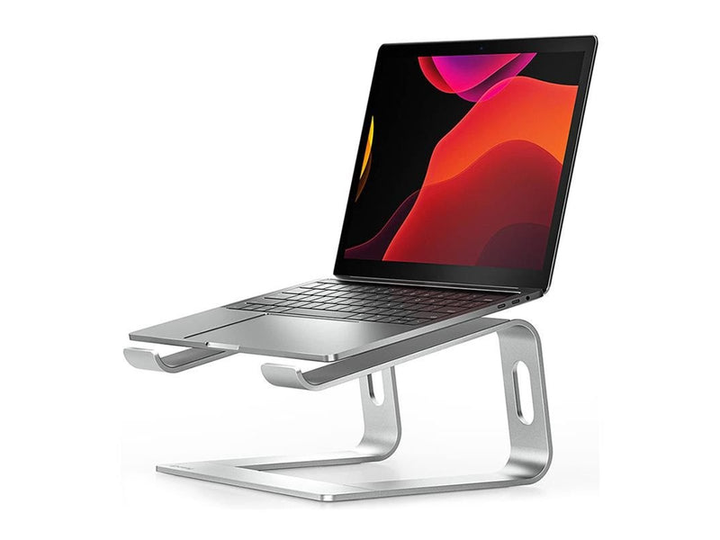 CRONG AluBench – Aluminum Laptop Stand - Silver
