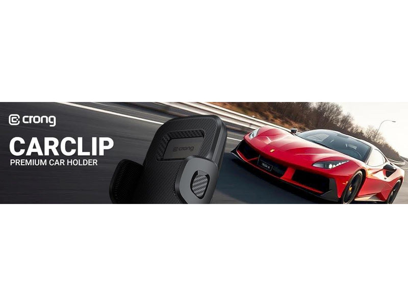 CRONG Carclip Air Vent - Universal Car Air Vent Holder - Black