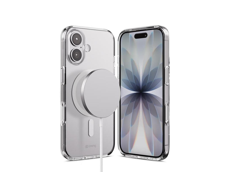 CRONG Clear MAG Cover - MagSafe iPhone 17 Case (Clear)