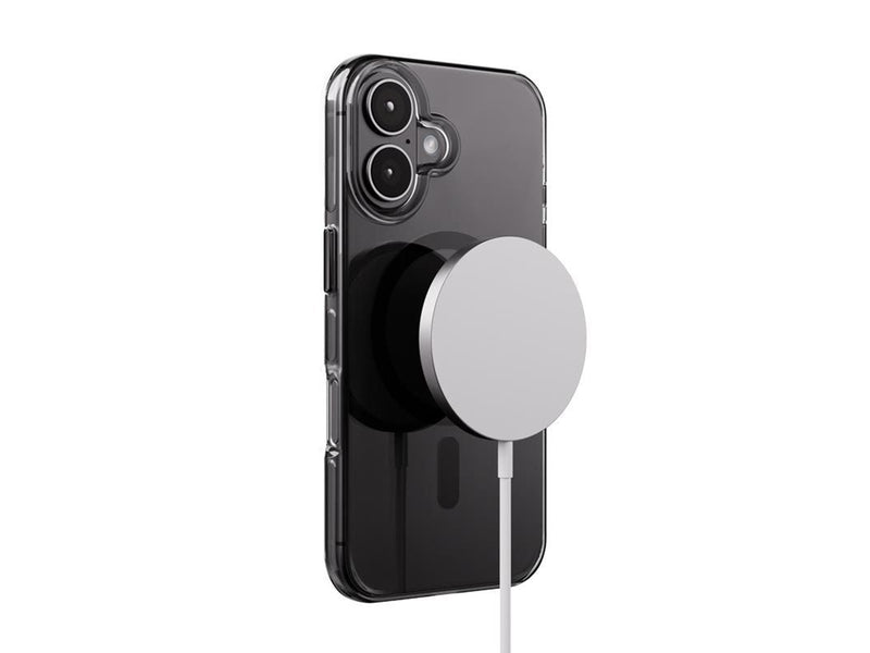 CRONG Clear MAG Pro - iPhone 16 MagSafe Case (Black)