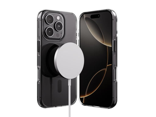 CRONG Clear MAG Pro - iPhone 16 Pro MagSafe Case (Black)