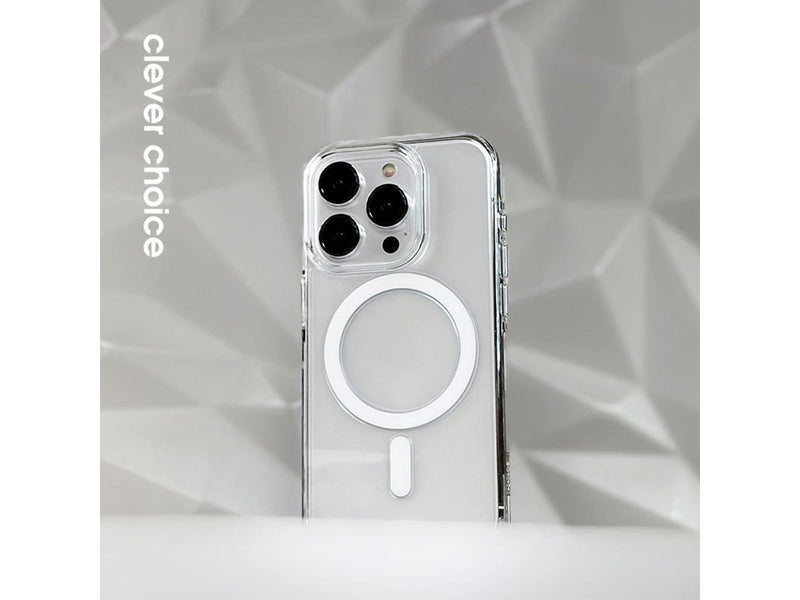 CRONG Clear MAG Pro - iPhone 16 Pro MagSafe Case (Clear)