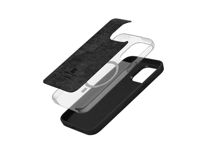 CRONG Color Cover LUX Magnetic - iPhone 15 Plus MagSafe Case - Black