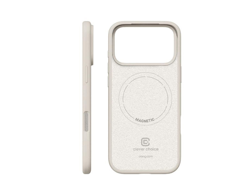 CRONG Color Cover Magnetic - Case MagSafe iPhone 17 Pro (stone beige)