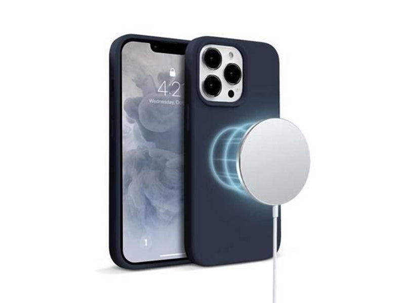 CRONG Color Cover Magnetic - iPhone 13 Pro Max MagSafe Case (Navy Blue)