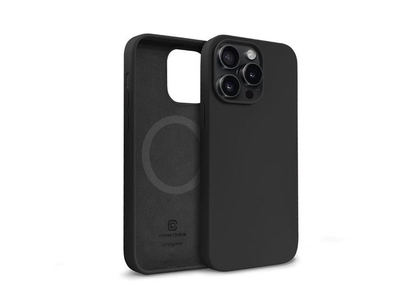 CRONG Color Cover Magnetic - iPhone 15 Pro MagSafe Case - Black