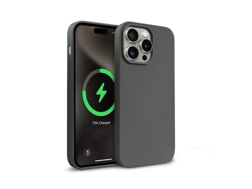 CRONG Color Cover Magnetic - iPhone 15 Pro MagSafe Case - Titanium