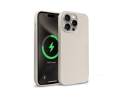 CRONG Color Cover Magnetic - iPhone 15 Pro Max MagSafe Case - Stone Beige