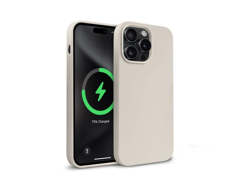 CRONG Color Cover Magnetic - iPhone 15 Pro Max MagSafe Case - Stone Beige