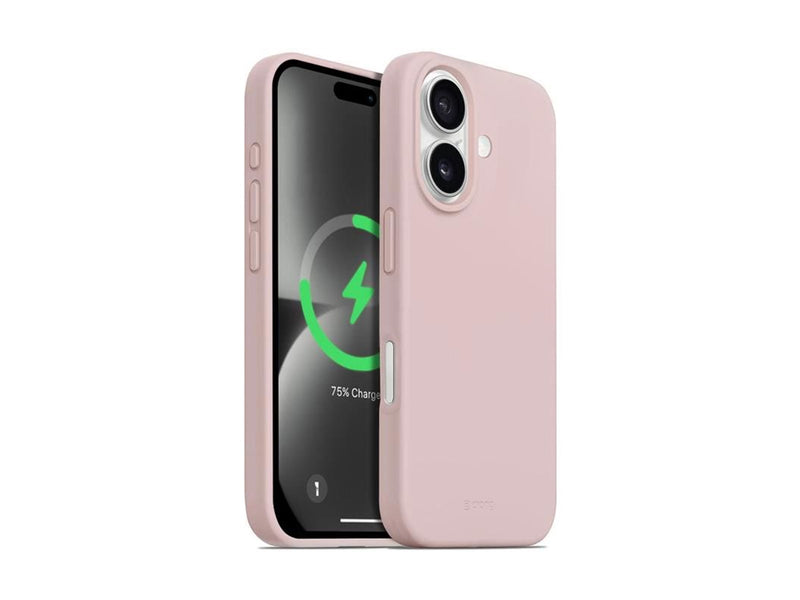 CRONG Color Cover Magnetic - iPhone 16 MagSafe Case (sand pink)