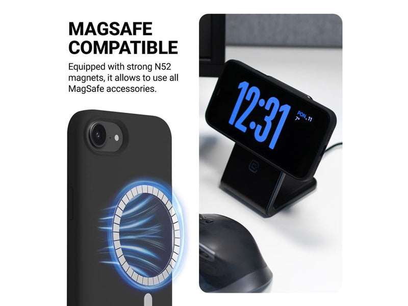 CRONG Color Cover Magnetic - iPhone 17e / 16e MagSafe Case (Stone Beige)