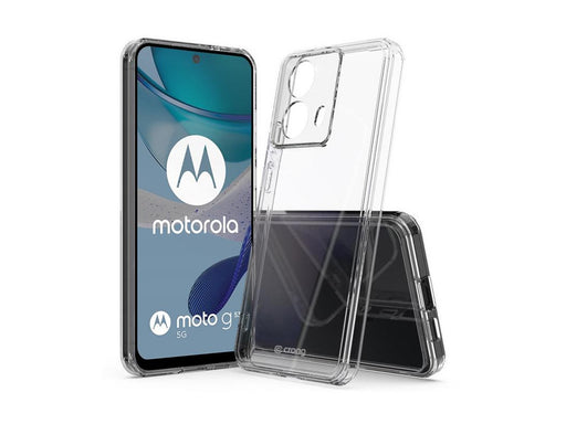CRONG Crystal Shield Cover - Motorola Moto G53 Case - Transparent