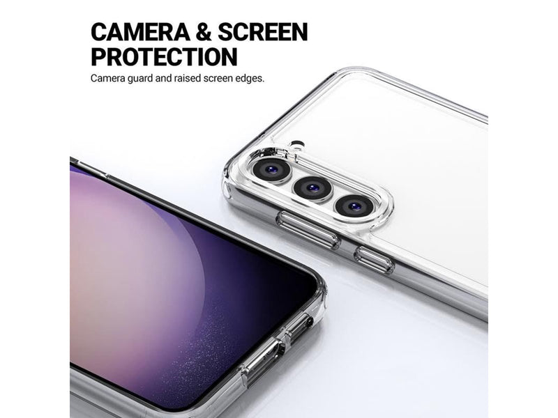 CRONG Crystal Shield Cover - Samsung Galaxy S23+ Case - Transparent