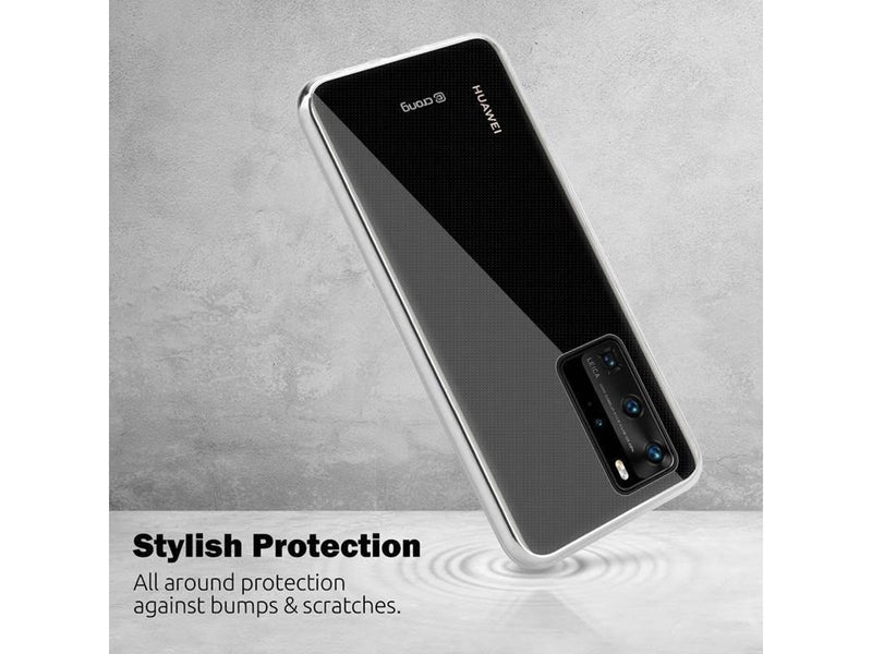 CRONG Crystal Slim Cover - Huawei P40 Case (Transparent)