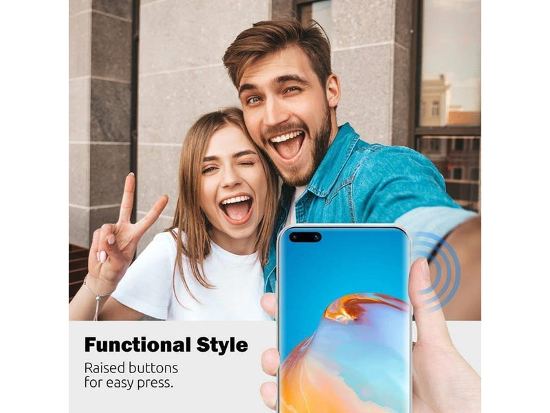 CRONG Crystal Slim Cover - Huawei P40 Pro Case (Transparent)