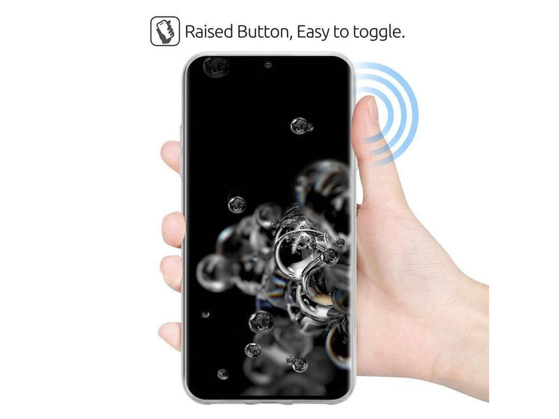 CRONG Crystal Slim Cover - Samsung Galaxy S20 Ultra Case (Transparent)