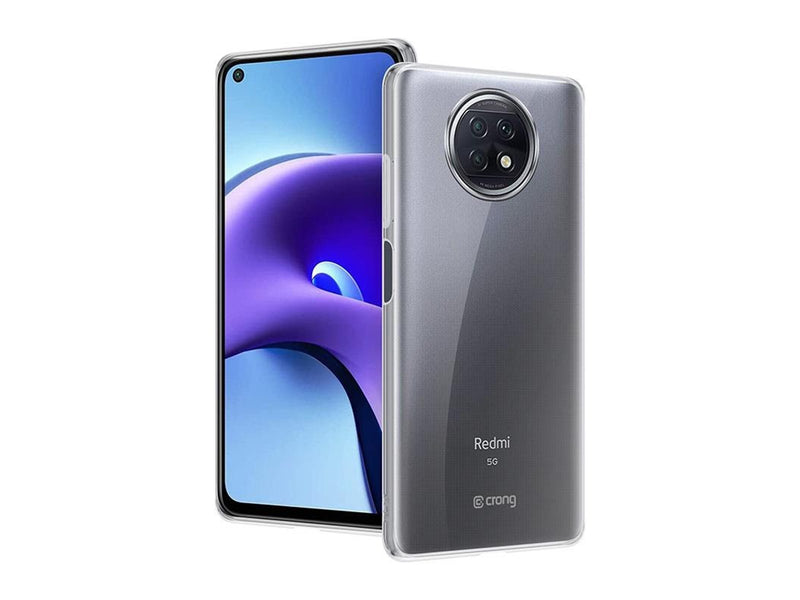 CRONG Crystal Slim Cover - Xiaomi Redmi Note 9T Case - Transparent