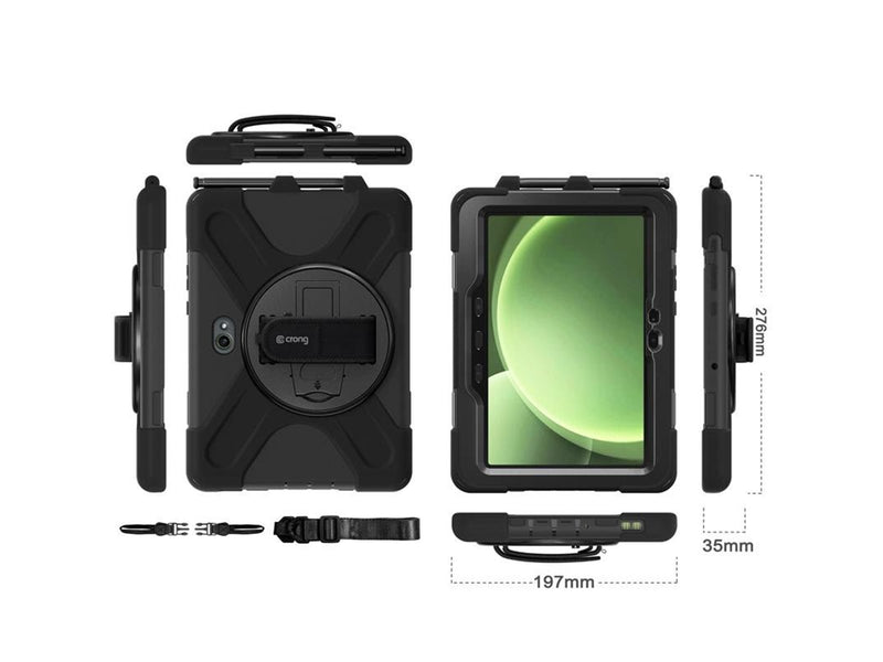 CRONG Defender Plus - Rugged Case Samsung Galaxy Tab Active5 Pro 10.1" - black
