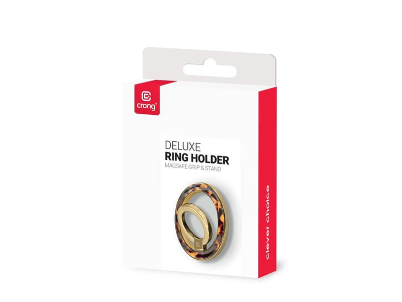 CRONG Deluxe RING Holder - Magnetic Phone Holder MagSafe - Tortoise
