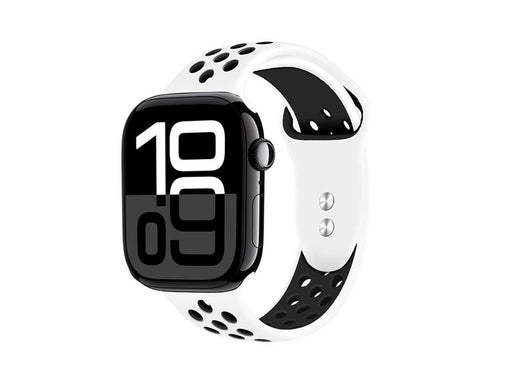 CRONG Duo Sport - Apple Watch Band 38/40/41/42 mm - white/black