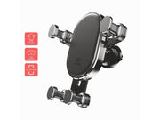 CRONG Gravity Auto-Lock Car Holder – Gravity car holder for 4.7”-6.5” phones - black