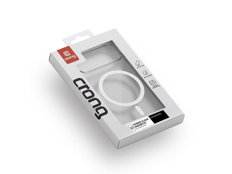 CRONG Hybrid Clear Magnetic - MagSafe Case for Xiaomi Redmi Note 15 Pro+ Clear