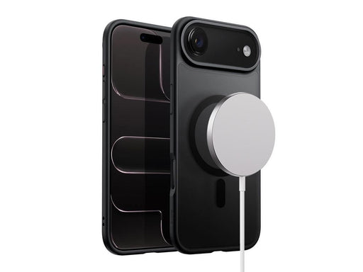 CRONG Hybrid Frost MAG Cover - MagSafe iPhone Air Case (Black)