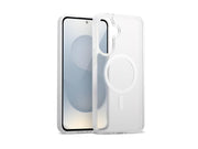 CRONG Hybrid Matte Magnetic - MagSafe Case Samsung Galaxy S25 (White)
