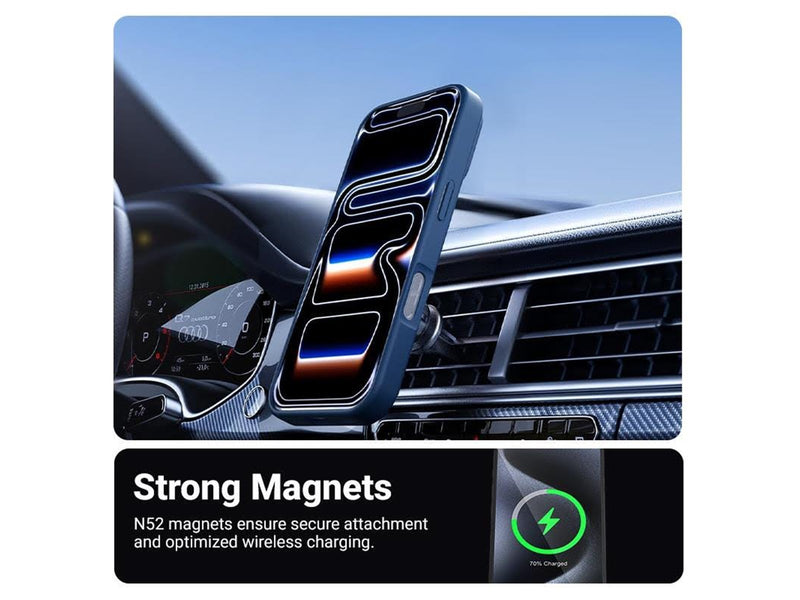 CRONG MagSafe Case for iPhone 17 Pro - Navy Blue