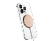 CRONG MagSpot Wireless Charger – Aluminum MagSafe 15W Inductive Charger - Gold