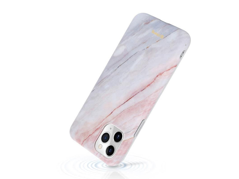 CRONG Marble Case – iPhone 11 Pro Case - Pink