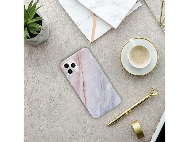 CRONG Marble Case – iPhone 11 Pro Case - Pink