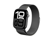 CRONG Milano Steel - Stainless Steel Strap for Apple Watch 38/40/41/42 mm (Graphite)