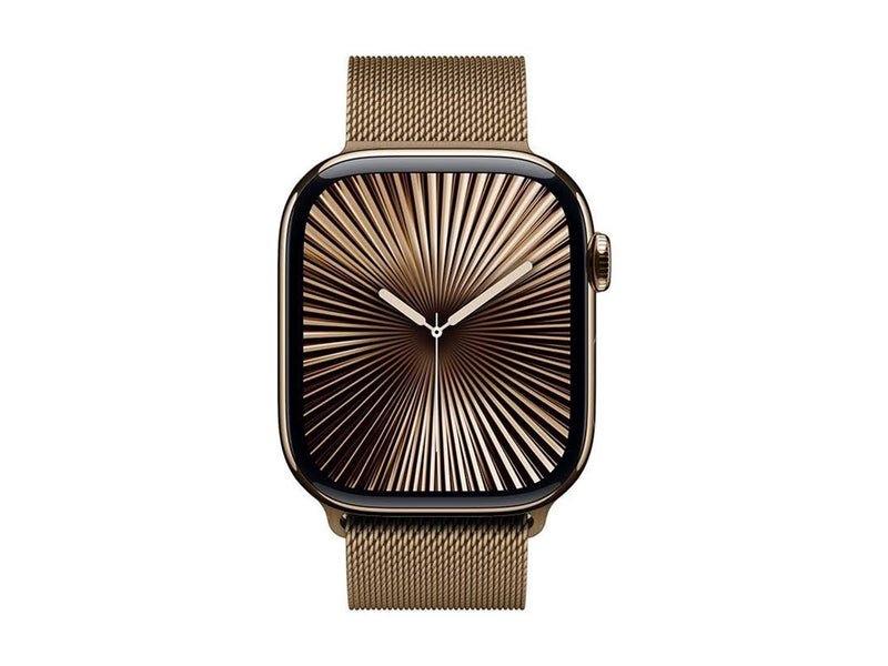 CRONG Milano Steel - Stainless Steel Strap for Apple Watch 44/45/46/49 mm (Rose Gold)
