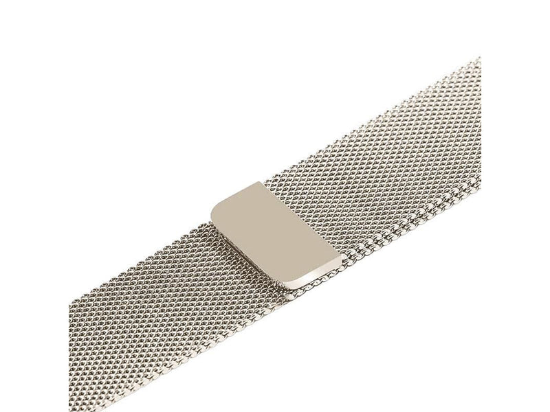CRONG Milano Steel – Stainless Steel Strap for Apple Watch 44/45/46/49mm (Champagne)