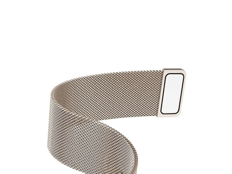 CRONG Milano Steel – Stainless Steel Strap for Apple Watch 44/45/46/49mm (Champagne)