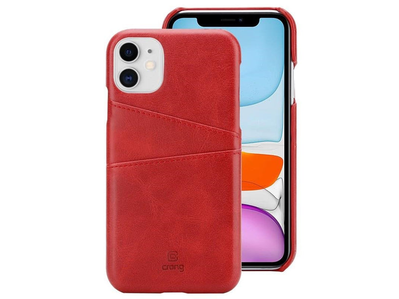 CRONG Neat Cover - iPhone 11 Pro Case with Pockets - Red